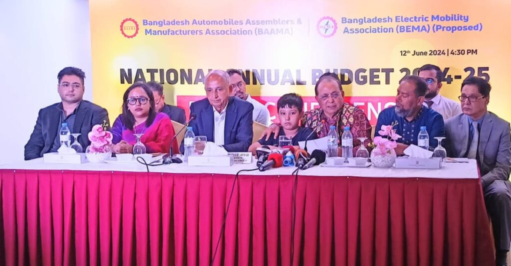 বাংলাদেশে ইলেক্ট্রিক গাড়ি, লিথিয়াম ব্যাটারি ও চার্জিং স্টেশনকে প্রাধান্য দেওয়া হয় নাই: বামা